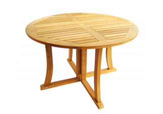 teak table, tables, drop leaf table, folding, round