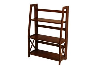 Britanica Folding Bookcase in Oak finish