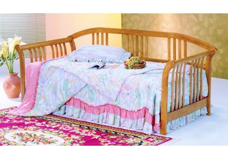 Solid Wood Daybed in Oak finish