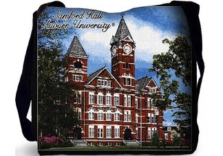 Auburn Univ Samford Hall Tote Bag