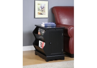 Color Story "Antique Black" Recliner Table