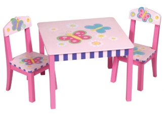 Butterfly Table & Chair Set