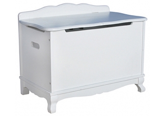 Classic White Toy Box