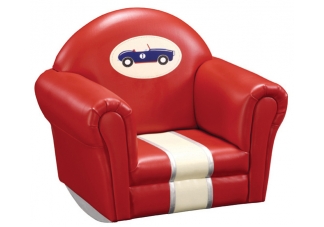 Retro Racers Upholstered Rocker