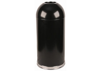 Open Top Dome Trash Can