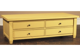 Coffee Table with Pull-Through Drawers