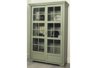 Library Cabinet with Sliding Doors