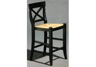 Bar Stool with X Back