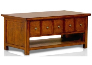 Five Drawer Coffee Table