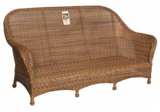Bermuda Wicker 3-Seat Sofa