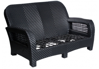 Matise Wicker Loveseat