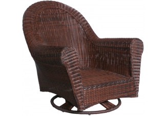 Tortuga Wicker Swivel Tilt Chair