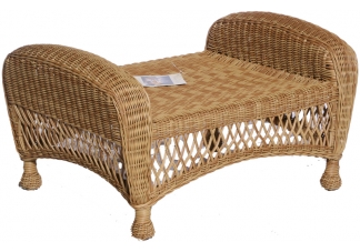 Lucaya Wicker Ottoman