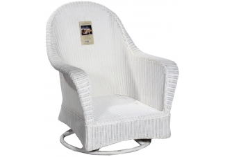 Deep Seat Bermuda Swivel Tilt Wicker Chair