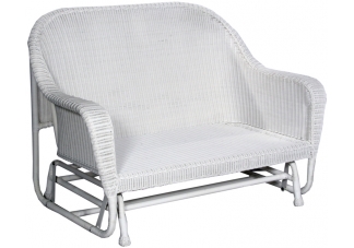 Bermuda Wicker Double Glider