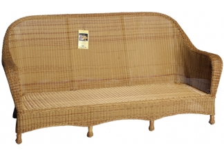 Bermuda Wicker 3-Seat Sofa