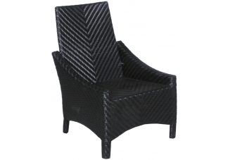 Carlton Low Arm Wicker Dining Chair