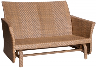 Carlton Wicker Double Glider