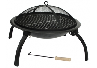 22" Folding Fire Pit