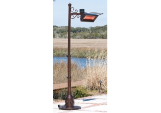Bronze Scroll Design Infrared Patio Heater