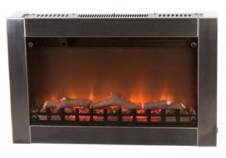 Stainless Steel Wall Mounted Electric Fireplace