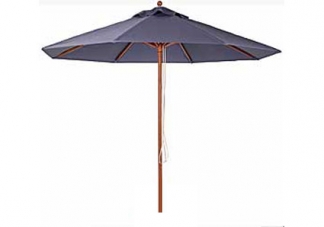 11ft Octagon Wood Market Umbrella