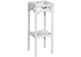 Flat Top Wicker Planter