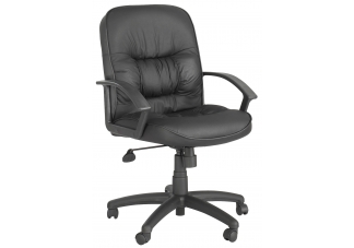 Black Serenity Mid Back Executive Seating