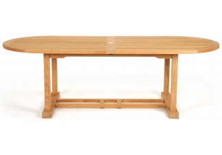 Teak Oval Table