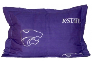 Kansas State Printed Pillow Sham