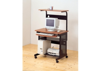 Computer Unit With Storage and Casters