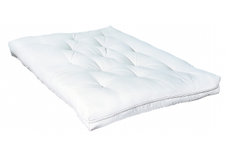 White Promotional Futon Pad