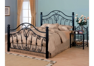 Lamar Queen Iron Bed