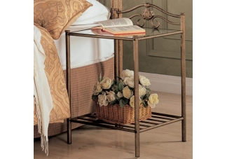 Singleton Iron Nightstand