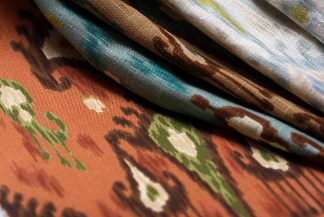 ikat fabrics from Robert Allen