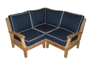 Miami Deep Seating Teak Sectional Base Module