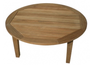 Miami Teak Round Coffee Table