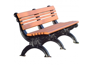Cambridge 6 Backed Bench