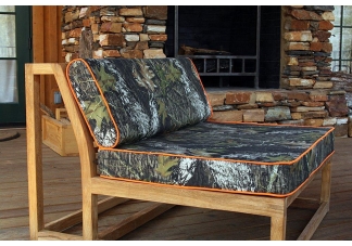 Mossy Oak custom camouflage cushions