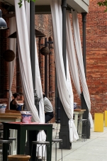 Outdoor Drapes from OutdoorDrapes.com for Cantina Restaurant, Montgomery, AL