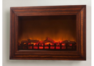 MDF Wall Mounted Electric Fireplace