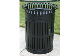 Metro Hinged Commercial Trash Can