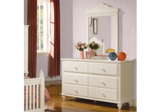 Pepper Dresser and Mirror