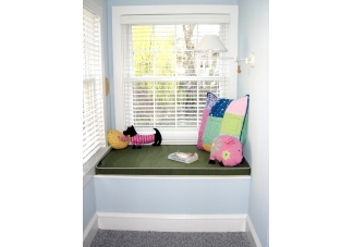 Kids Custom window seat cushions | Playroom | Bedroom | Nursery