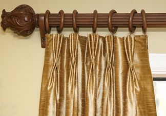 Custom Pinch Pleat Drapes