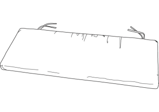 Glider Bench Cushion