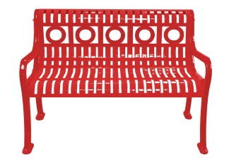 Ring Design Bench With Arms