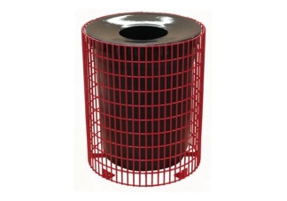 Expanded Wire Trash Can