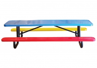 Childs Perforated Rectangular Picnic Table