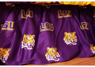 LSU Dust Ruffle